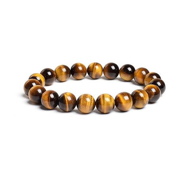 8/10mm Tiger Eye bracelet Wholesale - Free Shipping Over 300USD - Price at $ 4.40 /pc