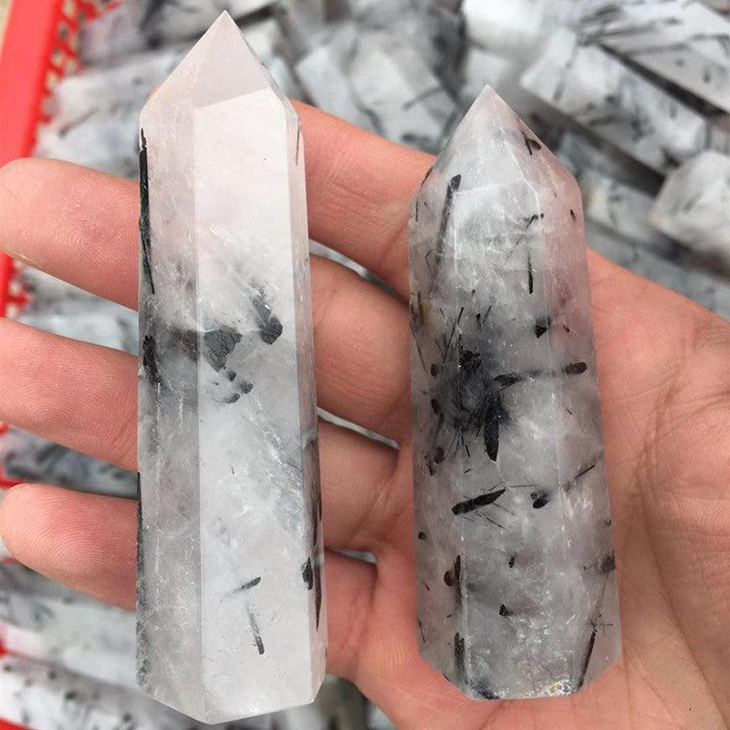 5-9cm Black Tourmaline tower Wholesale - Free Shipping Over 300USD - Price at $ 44.00 /pc