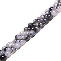 8/10/12mm black rutilated quartz Beads Wholesale - Free Shipping Over 300USD - Price at $ 10.00 /pc