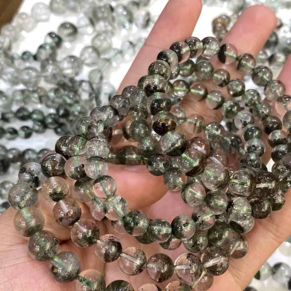 8/10mm Garden Quartz bracelet Wholesale - Free Shipping Over 300USD - Price at $ 16.70 /pc