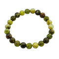8mm green garnet bracelet