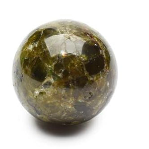 3-4cm peridot sphere