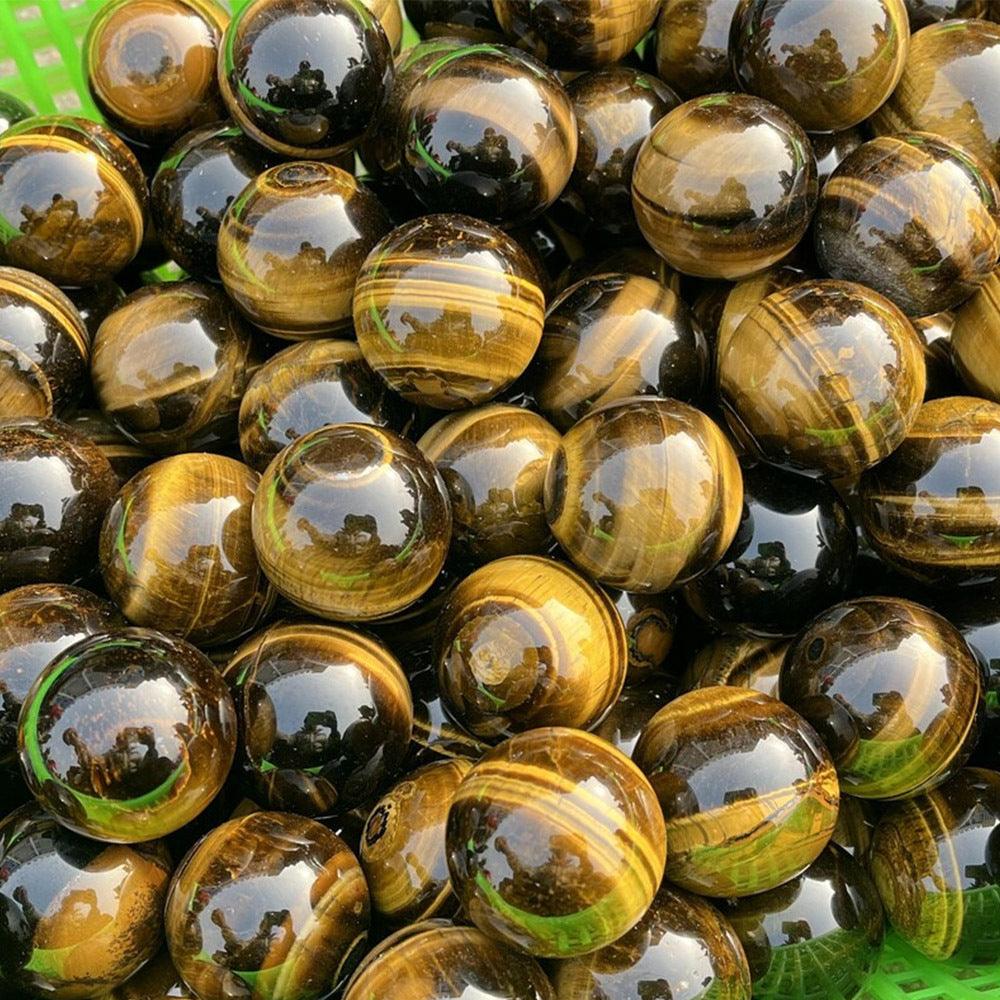4-8cm Tiger Eye stone sphere Wholesale - Free Shipping Over 300USD - Price at $ 45.00 /pc