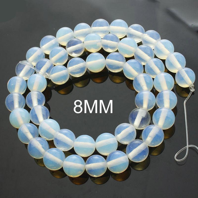 8/10mm Opalite beads Wholesale - Free Shipping Over 300USD - Price at $ 1.80 /pc
