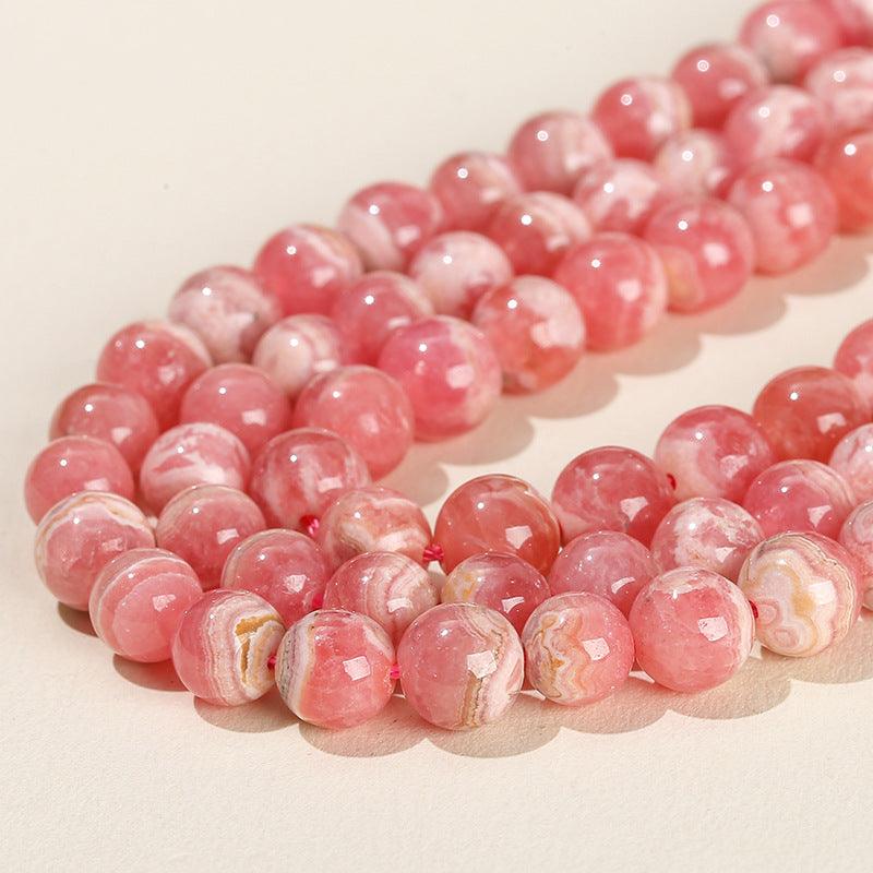 8mm Rhodochrosite beads Wholesale - Free Shipping Over 300USD - Price at $ 35.00 /pc