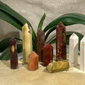 5-7cm Mookaite tower point Wholesale - Free Shipping Over 300USD - Price at $ 44.00 /pc