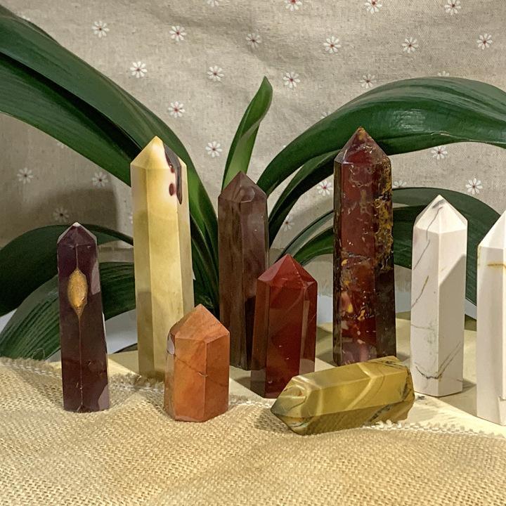 5-7cm Mookaite tower point Wholesale - Free Shipping Over 300USD - Price at $ 44.00 /pc