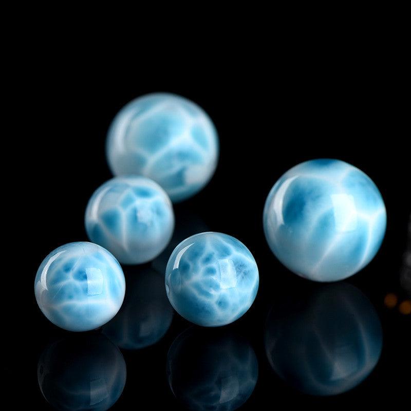 16mm Larimar sphere Wholesale - Free Shipping Over 300USD - Price at $ 34.00 /pc