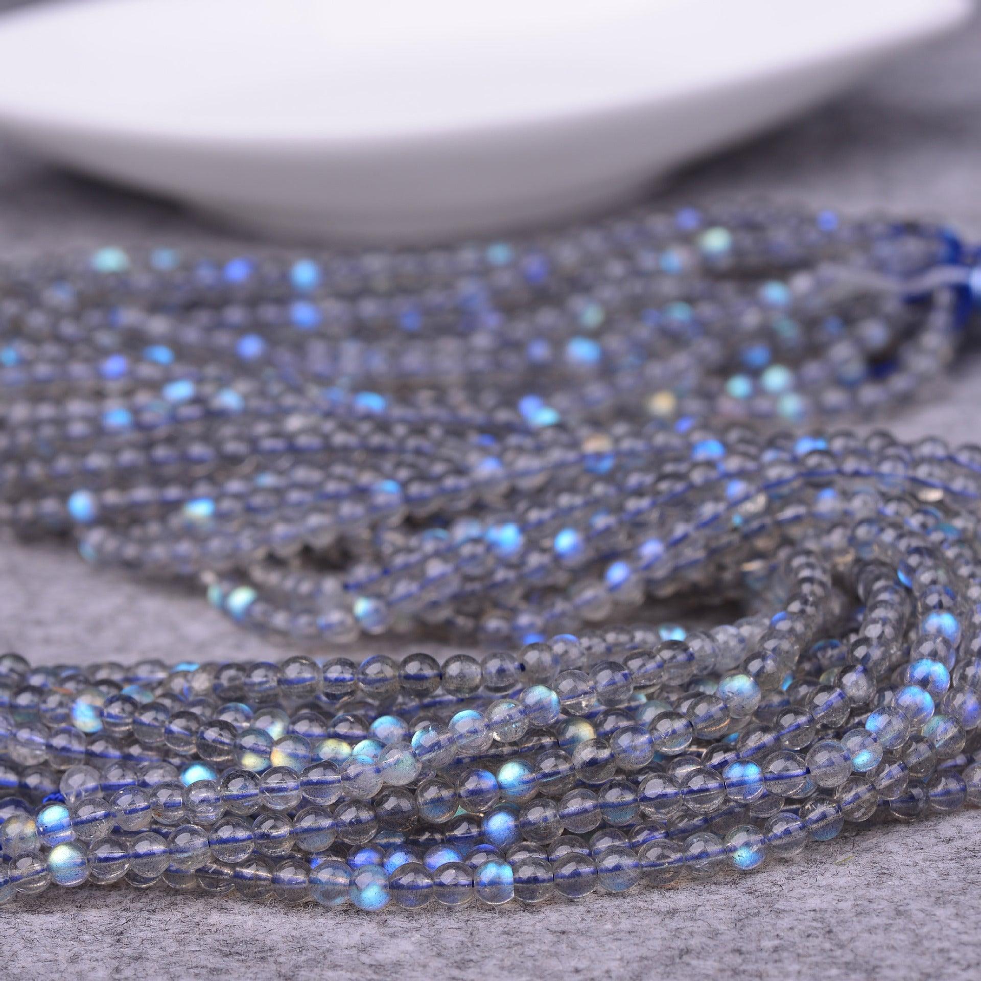 6mm blue moonstone quartz Beads Wholesale - Free Shipping Over 300USD - Price at $ 45.00 /pc