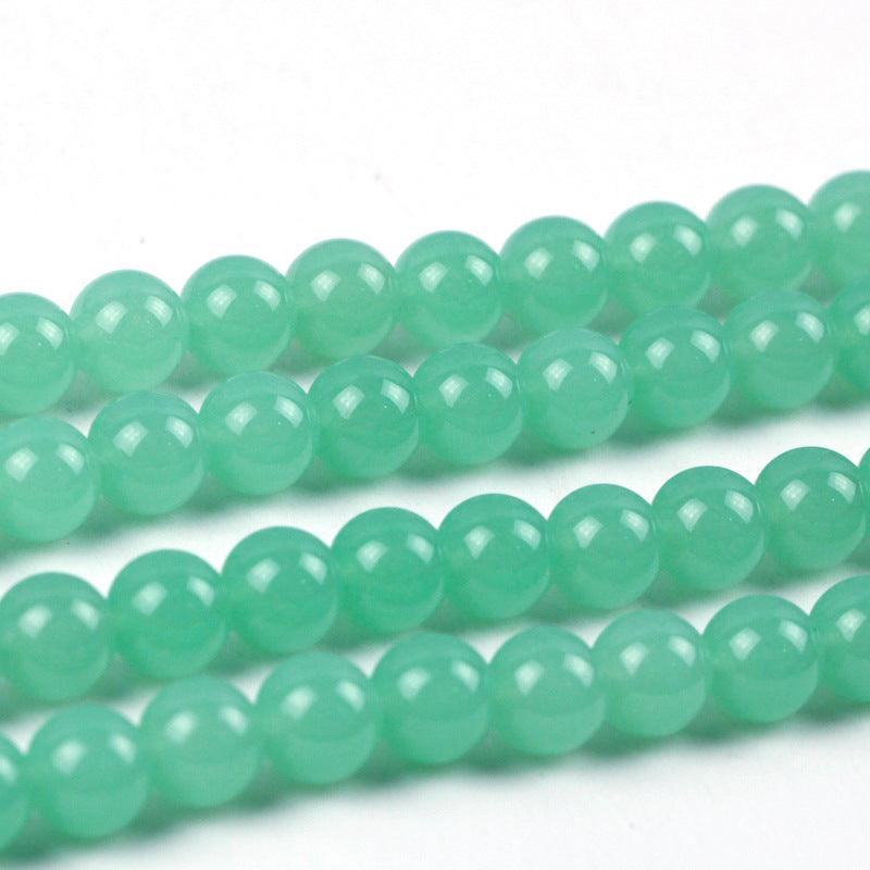 8/10/12mm Green Carnelian Beads Wholesale - Free Shipping Over 300USD - Price at $ 4.00 /pc