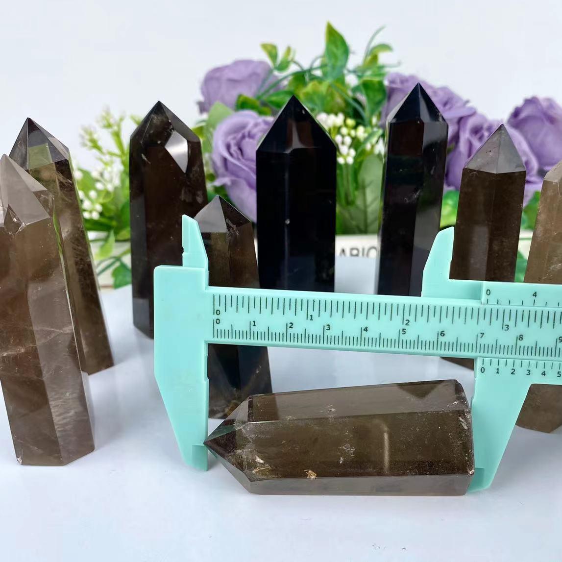 5-9cm smokey Quartz tower Wholesale - Free Shipping Over 300USD - Price at $ 49.00 /pc