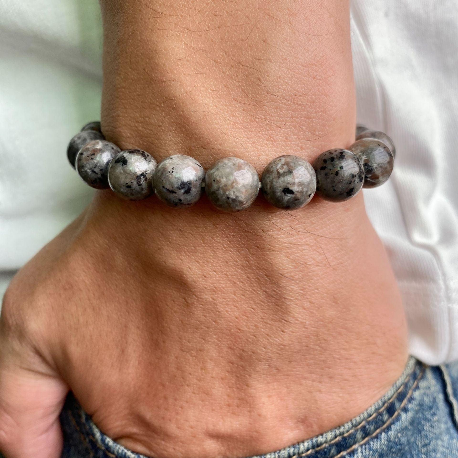 8/10mm Yooperlite bracelet Wholesale - Free Shipping Over 300USD - Price at $ 1.50 /pc
