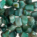 2-3cm green agate tumbled 1kg