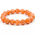 8mm orange calcite bracelet