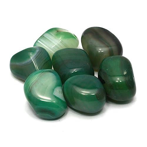 2-3cm green agate tumbled 1kg