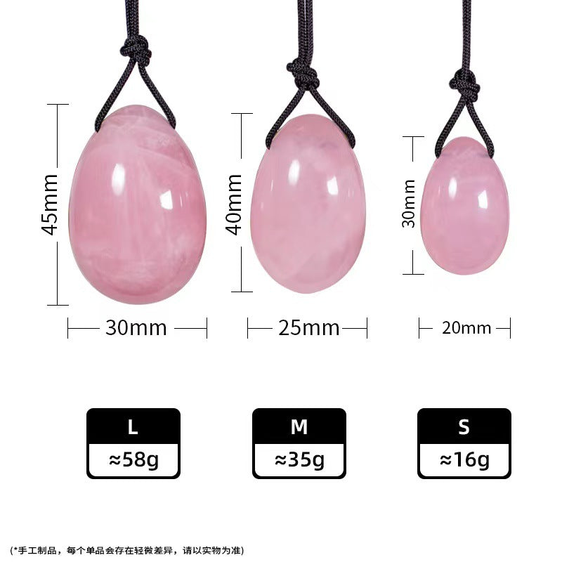 Crystal yoni egg