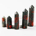 7-9CM african bloodstone tower Wholesale - Free Shipping Over 300USD - Price at $ 33.00 /pc