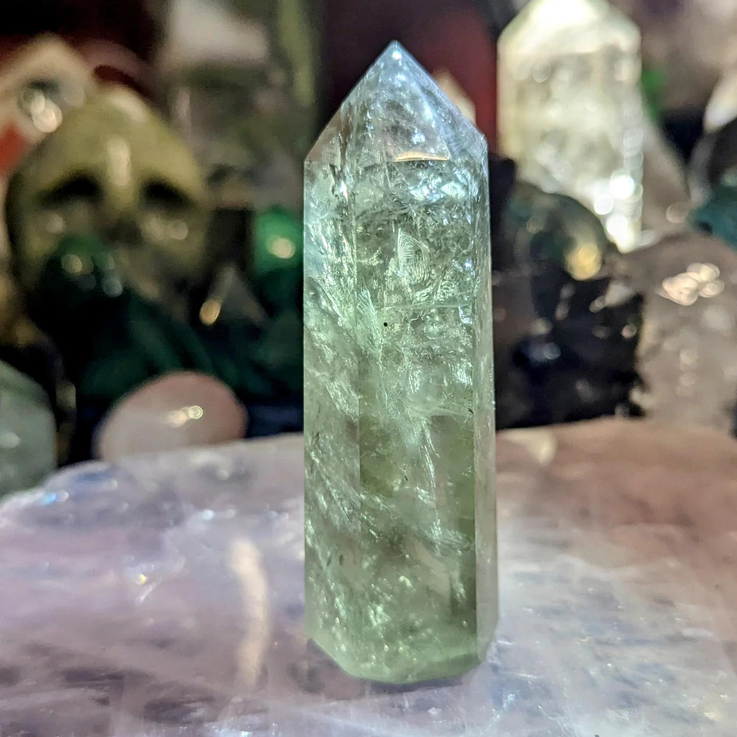 4-7cm green quartz tower 1kg