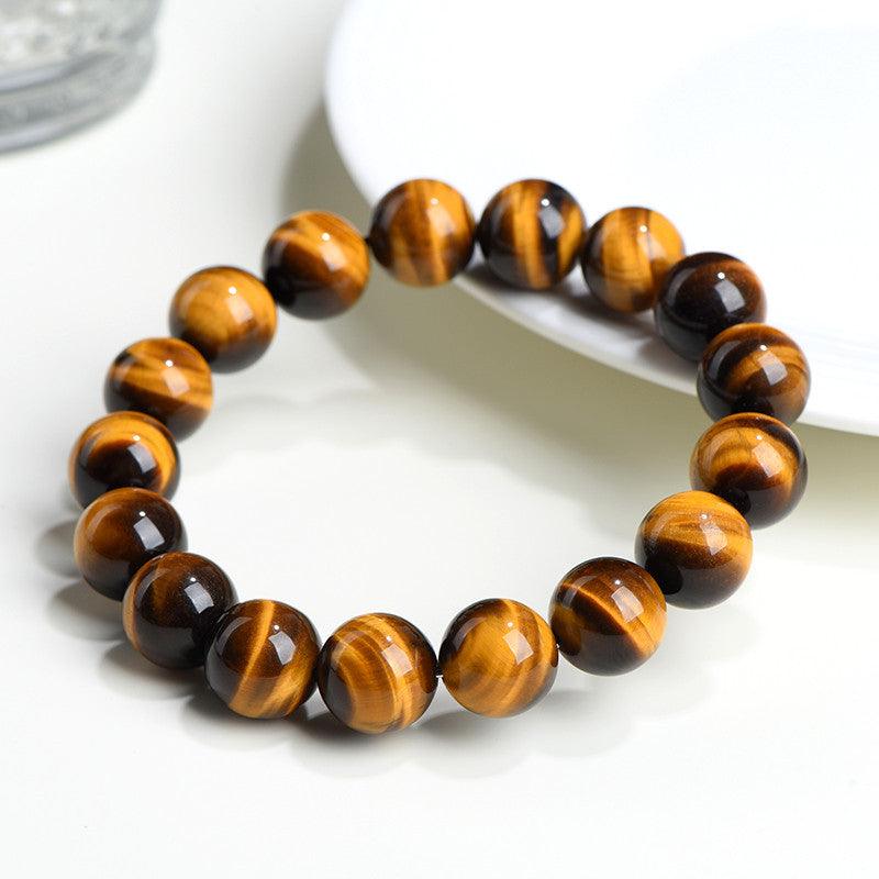 8/10mm Tiger Eye bracelet Wholesale - Free Shipping Over 300USD - Price at $ 4.40 /pc