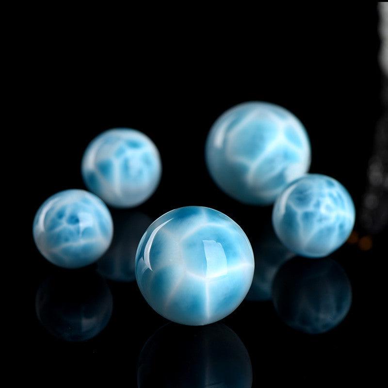 16mm Larimar sphere Wholesale - Free Shipping Over 300USD - Price at $ 34.00 /pc