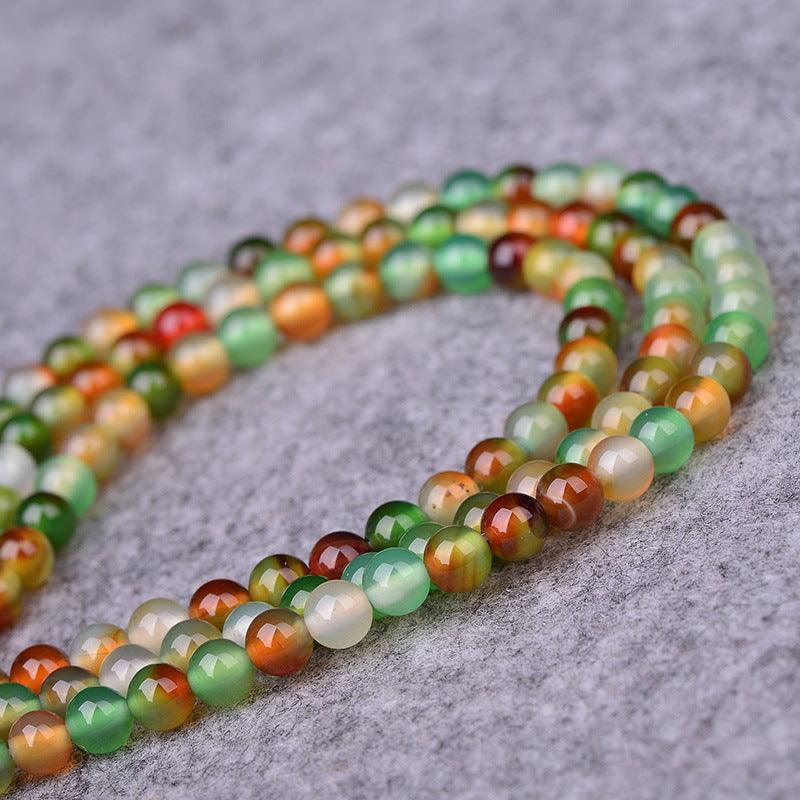 8/10/12mm Peacock Agate Beads Wholesale - Free Shipping Over 300USD - Price at $ 7.50 /pc