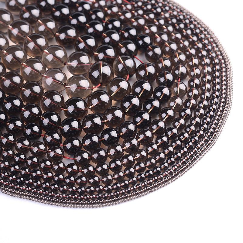 8/10/12mm Smokey Quartz Beads Wholesale - Free Shipping Over 300USD - Price at $ 12.00 /pc
