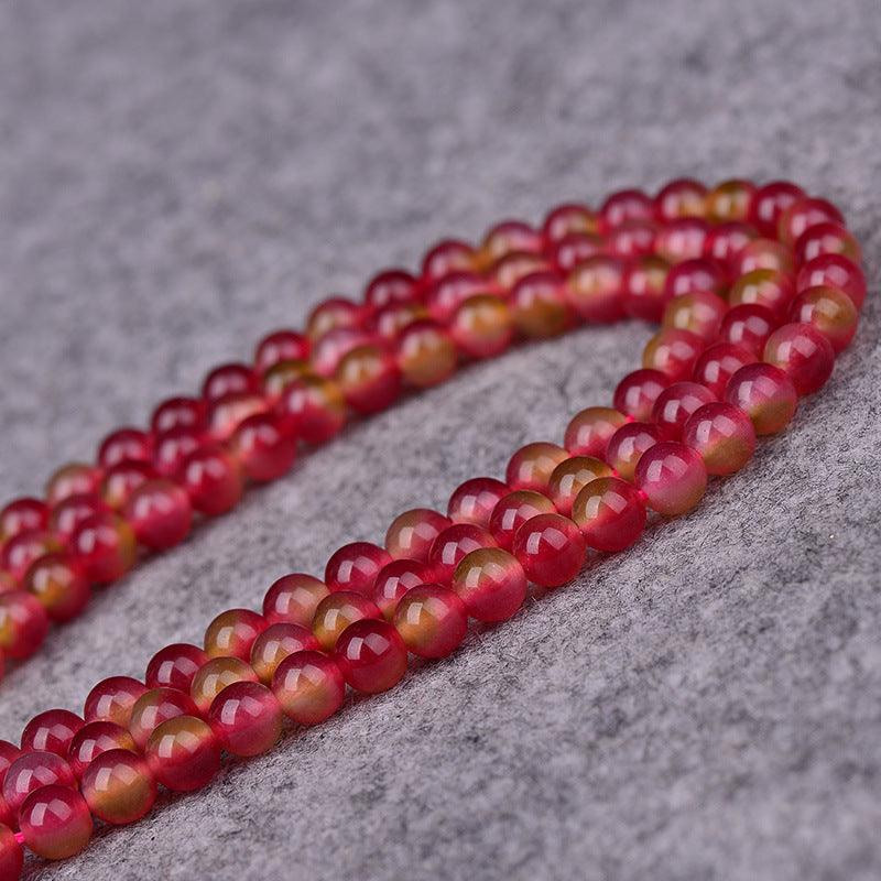 8/10/12mm watermelon carnelian Beads Wholesale - Free Shipping Over 300USD - Price at $ 6.00 /pc