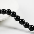 8/10/12mm Obsidian beads Wholesale - Free Shipping Over 300USD - Price at $ 1.40 /pc