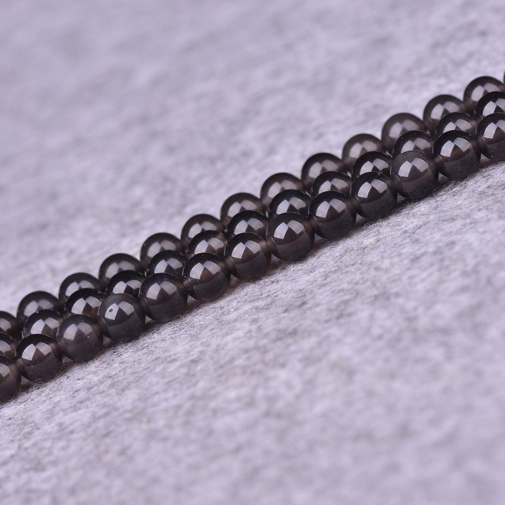 8/10/12mm Apache Tears obsidian Beads Wholesale - Free Shipping Over 300USD - Price at $ 9.00 /pc