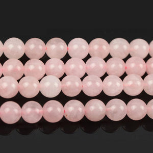 8/10/12mm Rose quartz beads Wholesale - Free Shipping Over 300USD - Price at $ 5.00 /pc