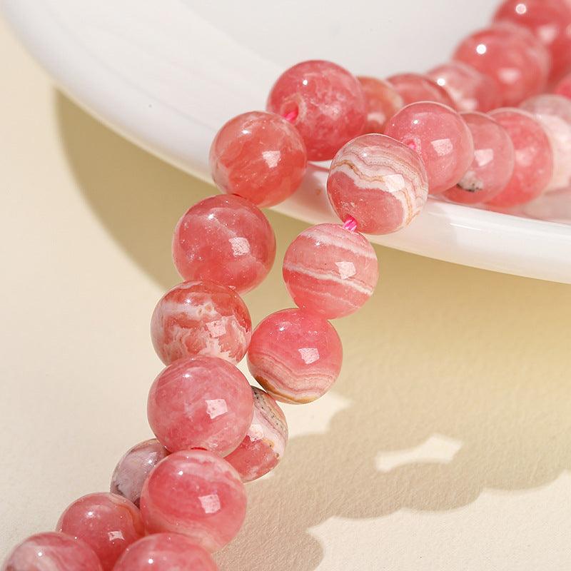 8mm Rhodochrosite beads Wholesale - Free Shipping Over 300USD - Price at $ 35.00 /pc