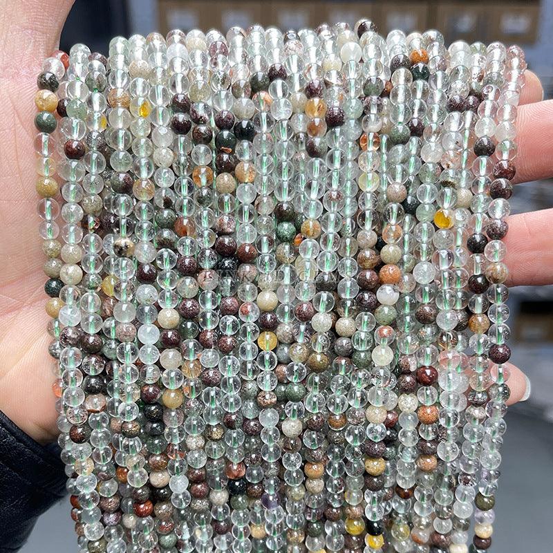 4mm Garden Quartz beads Wholesale - Free Shipping Over 300USD - Price at $ 2.00 /pc