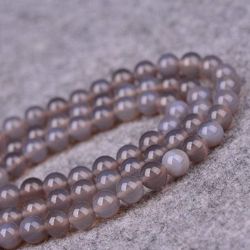 MLD Gray Agate Beads 8/10/12mm