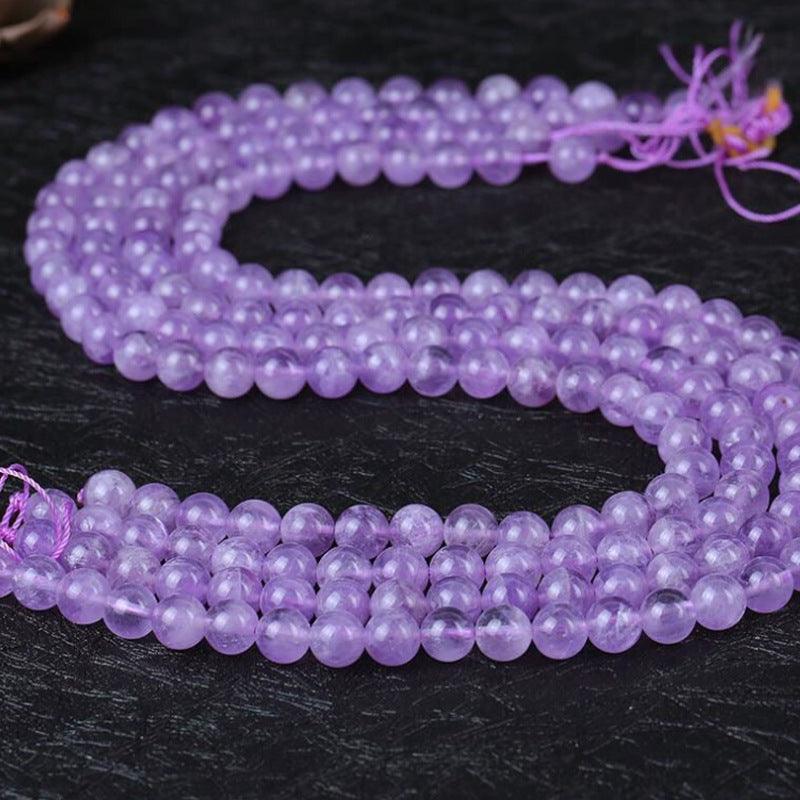 8/10/12mm Lavender Amethyst Beads Wholesale - Free Shipping Over 300USD - Price at $ 20.00 /pc