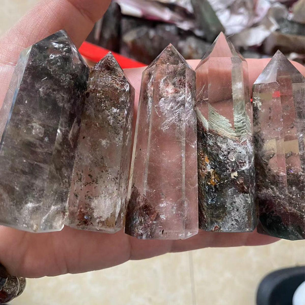 5-7cm Garden Quartz tower Wholesale - Free Shipping Over 300USD - Price at $ 130.00 /pc
