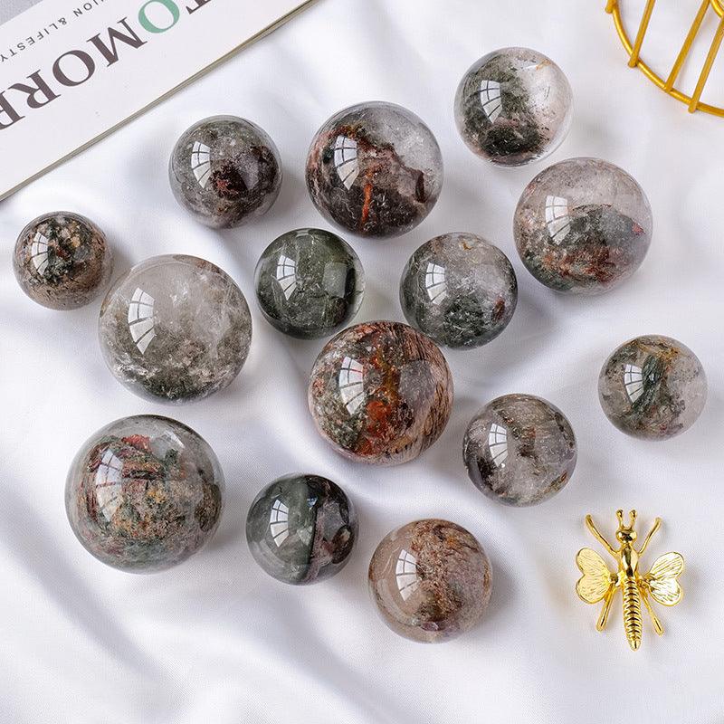 3-5cm Garden Quartz sphere Wholesale - Free Shipping Over 300USD - Price at $ 170.00 /pc