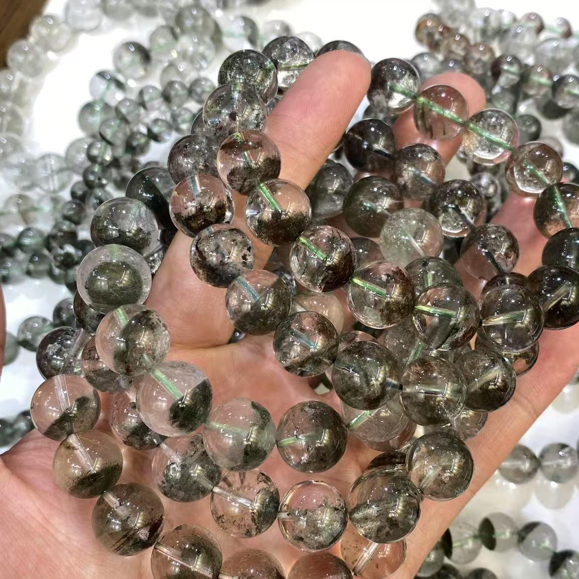 8/10mm Garden Quartz bracelet Wholesale - Free Shipping Over 300USD - Price at $ 16.70 /pc