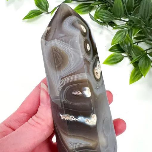 4-7cm orca agate tower 1kg