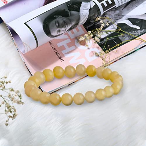 8mm yellow aventurine bracelet
