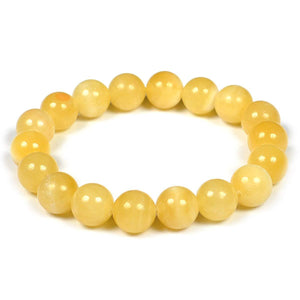 MLD yellow calcite bracelet
