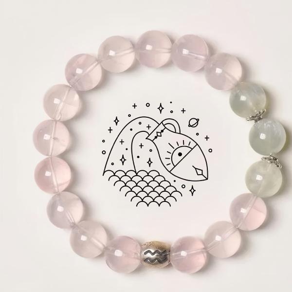 12 Zodiac Bracelets - S925 Silver Constellation Symbol Crystal Bracelets