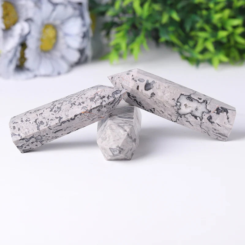 4-7cm picasso jasper tower