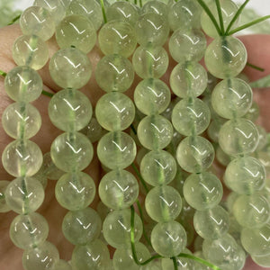 8mm Prehnite bracelet Wholesale - Free Shipping Over 300USD - Price at $ 13.20 /pc