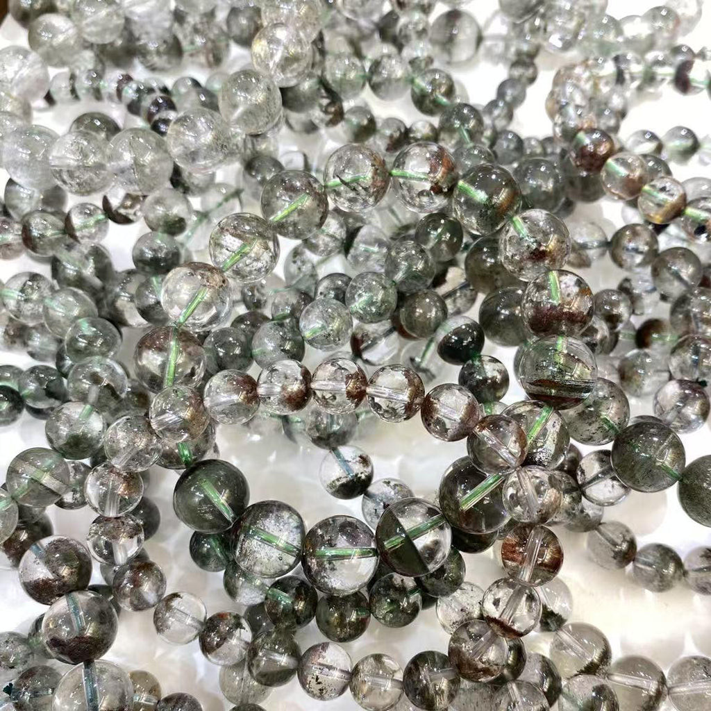 8/10mm Garden Quartz bracelet Wholesale - Free Shipping Over 300USD - Price at $ 16.70 /pc