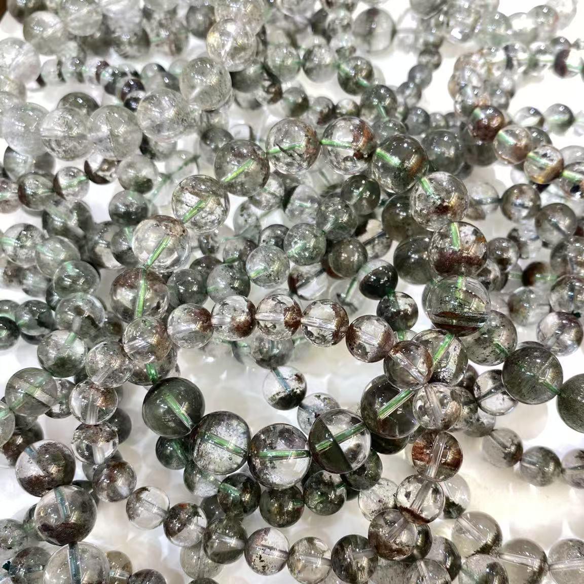 8/10mm Garden Quartz bracelet Wholesale - Free Shipping Over 300USD - Price at $ 16.70 /pc