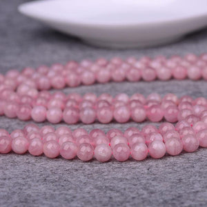 MLD Madagascar Rose quartz beads 8/10/12mm
