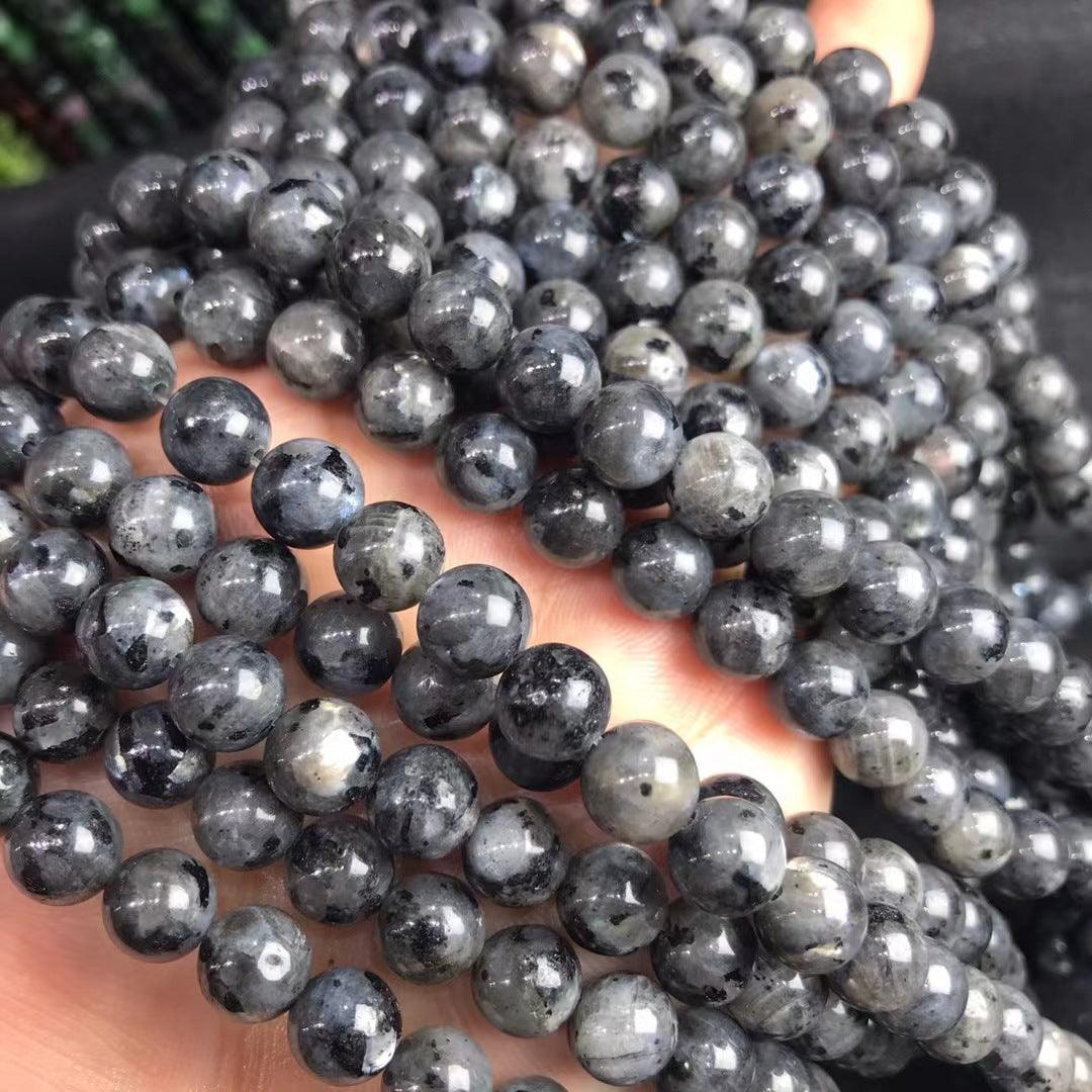 8/10mm Larvikite beads Wholesale - Free Shipping Over 300USD - Price at $ 2.20 /pc