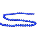 8/10/12mm Blue Carnelian Agate Beads Wholesale - Free Shipping Over 300USD - Price at $ 7.00 /pc