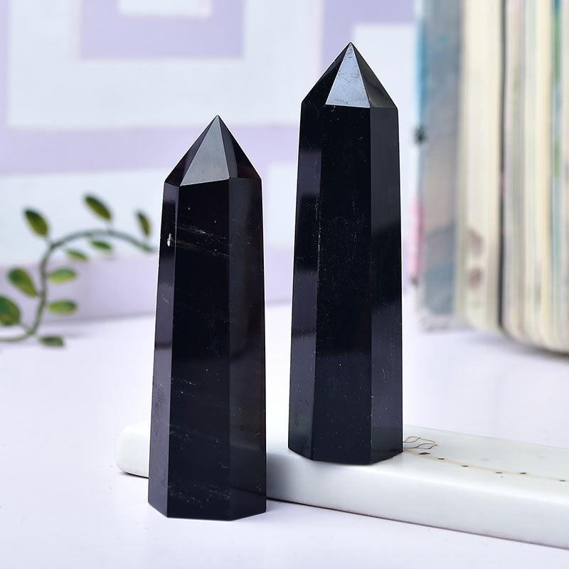 5-7cm Obsidian tower point Wholesale - Free Shipping Over 300USD - Price at $ 18.00 /pc
