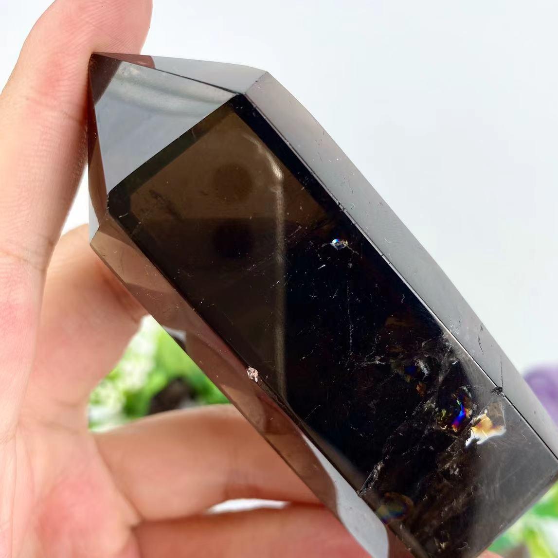 5-9cm smokey Quartz tower Wholesale - Free Shipping Over 300USD - Price at $ 49.00 /pc